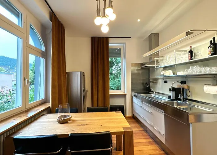 Daire Historical Luxury Homes - Luxus Loft Wallstreet Freiburg im Breisgau